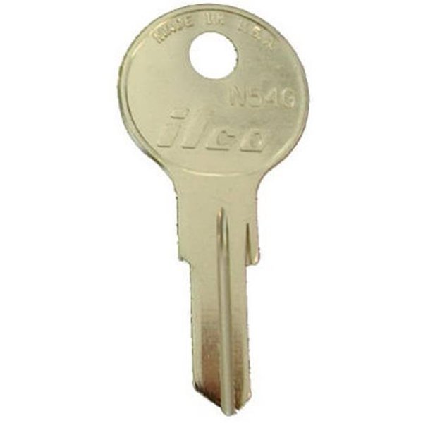 Kaba Kaba N54G Repl Key Blank & Cam Lock; Pack of 10 818021